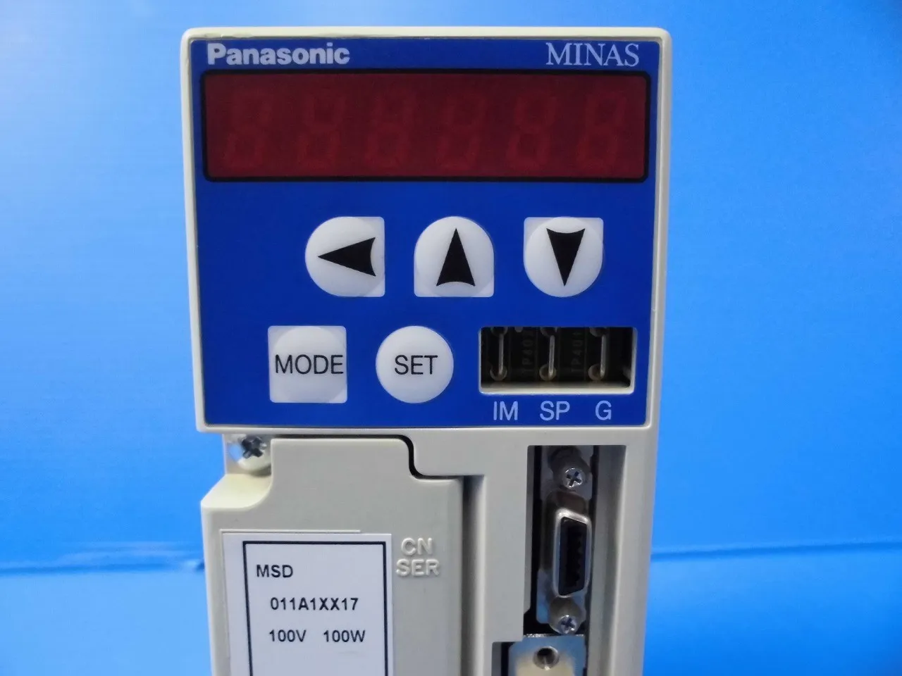 파나소닉 MSD011A1XX17 AC 서보 드라이버 상세 이미지 - ASKINDEX 코리아