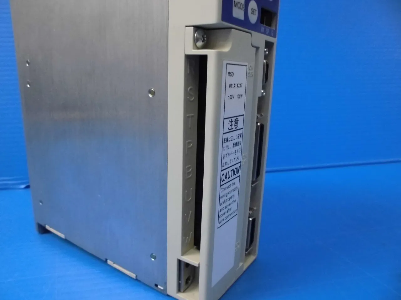 파나소닉 MSD011A1XX17 AC 서보 드라이버 상세 이미지 - ASKINDEX 코리아