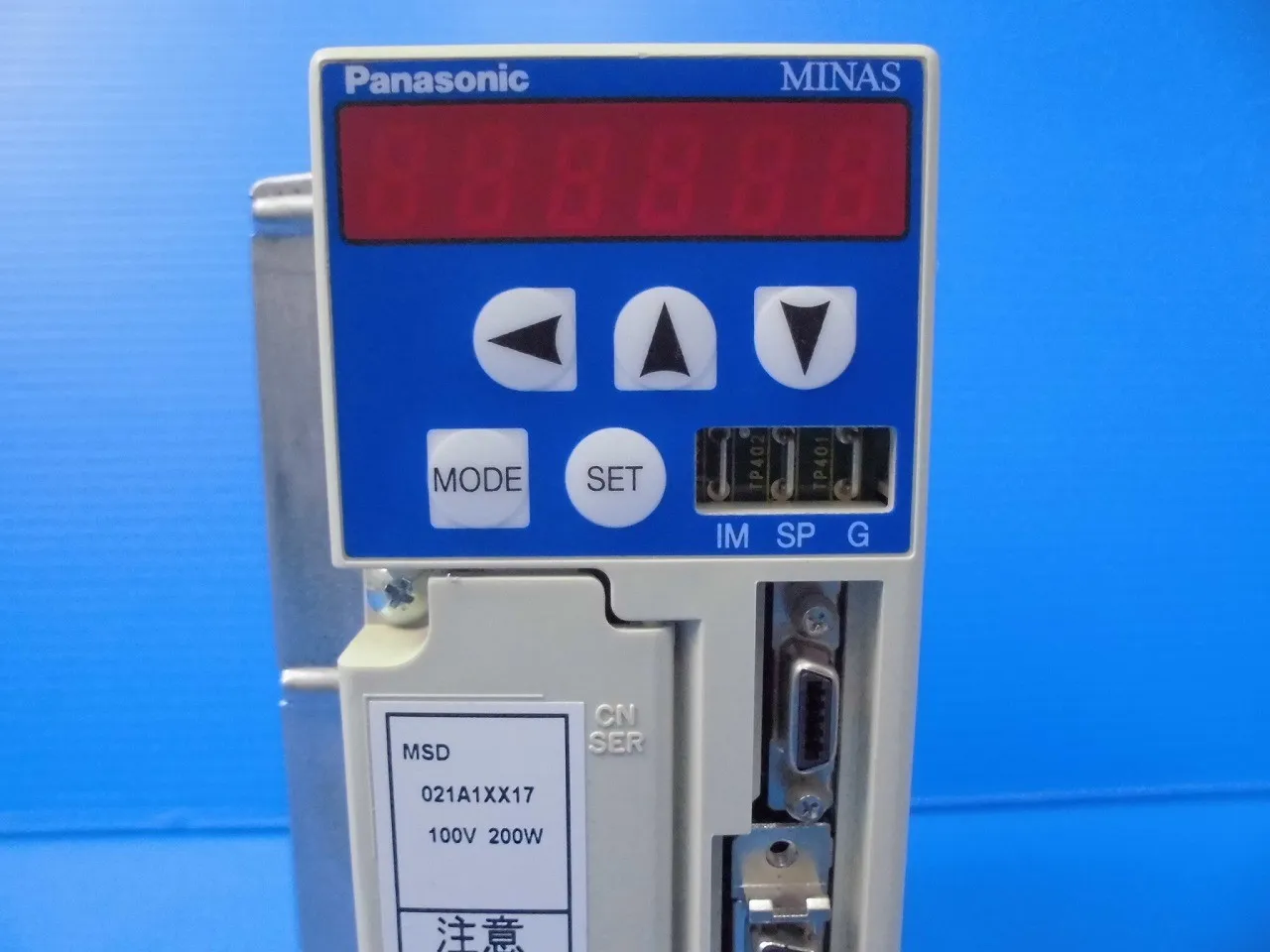 파나소닉 MSD021A1XX17 AC 서보 드라이버 상세 이미지 - ASKINDEX 코리아