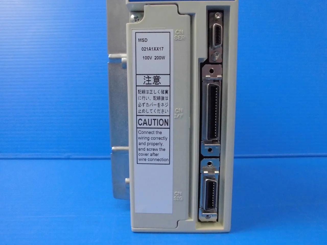파나소닉 MSD021A1XX17 AC 서보 드라이버 상세 이미지 - ASKINDEX 코리아