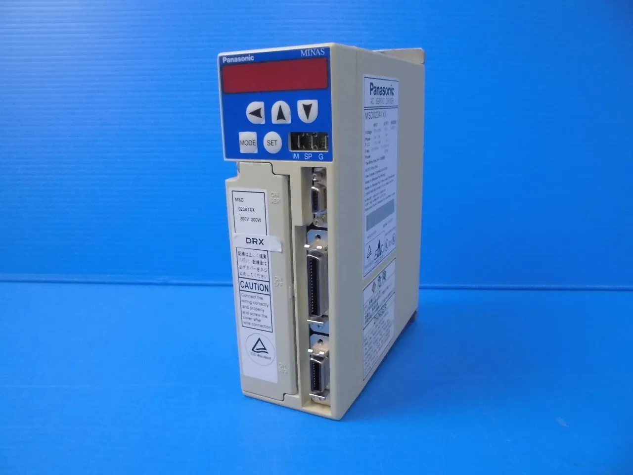 파나소닉 MSD023A1XX AC 서보 드라이버