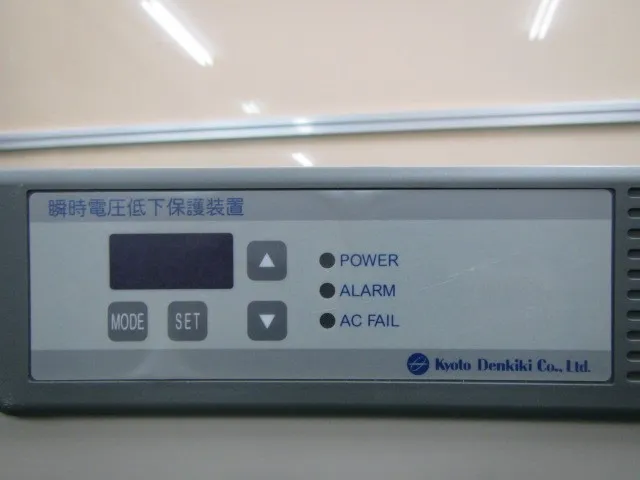 교토 전기 기계 KDP-1S001-002 순간 전압 저하 보호 장치 상세 이미지 - ASKINDEX 코리아
