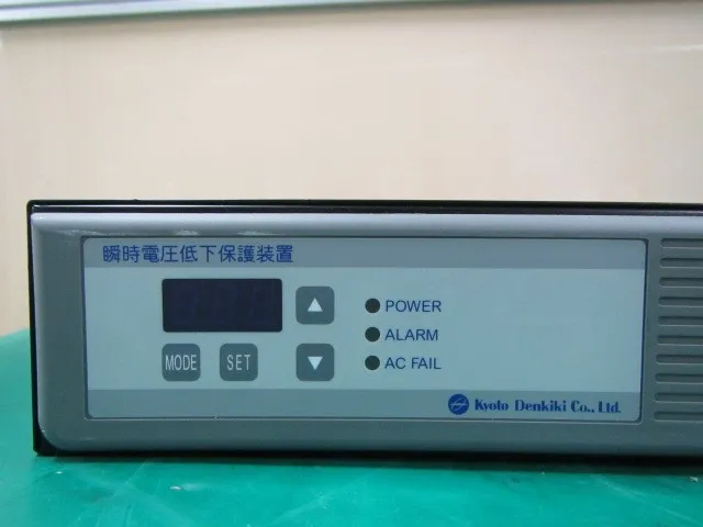 교토 전기 기계 KDP-G-1SOR8 순간 전압 저하 보호 장치 상세 이미지 - ASKINDEX 코리아