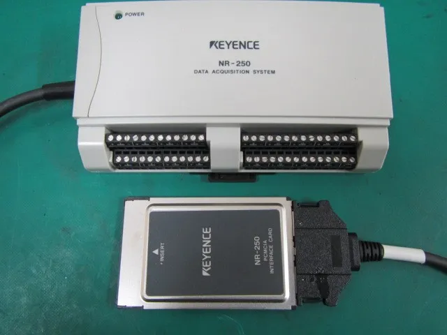 Keyence NR-250 Temperature Data Collection System Detail Image - ASKINDEX Korea