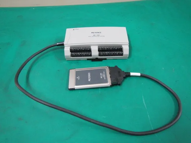Keyence NR-250 온도 데이터 수집 시스템