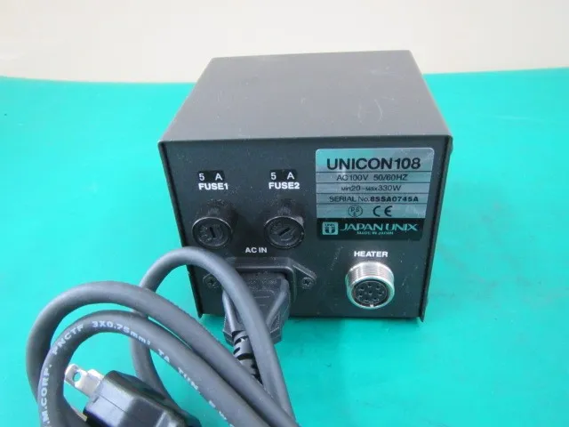 Japan UNIX UNICON108 soldering iron Detail Image - ASKINDEX Korea