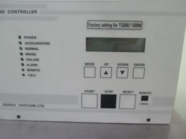 오사카 진공 TG1300MVAB-90 터보 분자 펌프 상세 이미지 - ASKINDEX 코리아