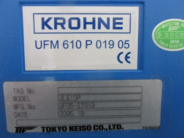 Tokyo Keiso UL610P Ultrasonic flow meter (portable ultrasonic flow meter) Detail Image - ASKINDEX Korea