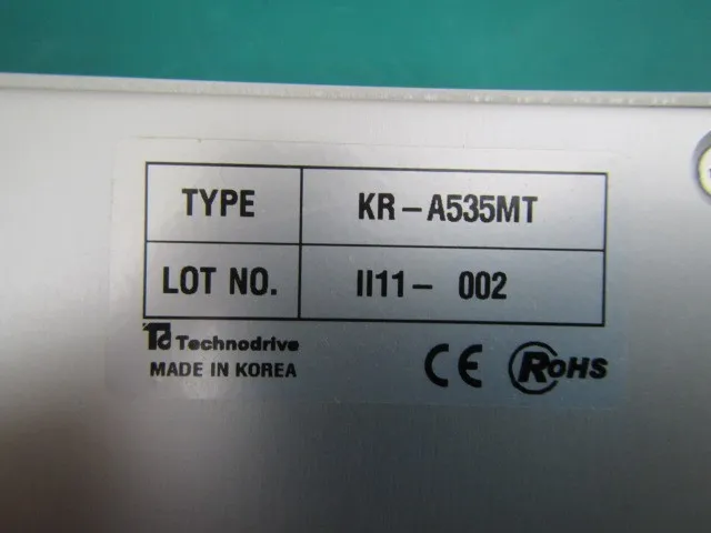 Techno Drive KR-A535MT Stepping motor Detail Image - ASKINDEX Korea