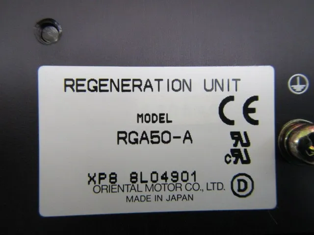 오리엔탈 모터 RGA50-A 회생 유닛 상세 이미지 - ASKINDEX 코리아