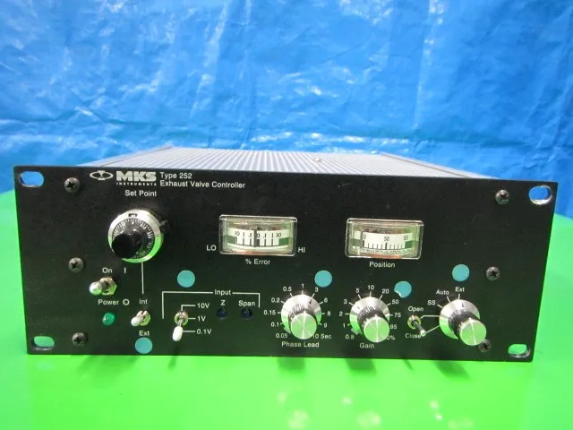 MKS 252E-1-VP0 배기 밸브 컨트롤러