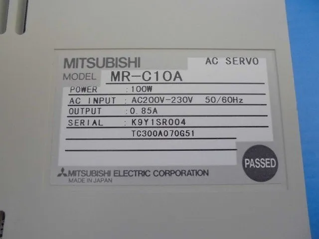 미쓰비시 전기 MR-C10A AC 서보 상세 이미지 - ASKINDEX 코리아