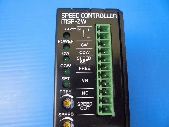 오리엔탈 모터 MSP-2W 스피드 컨트롤러 상세 이미지 - ASKINDEX 코리아
