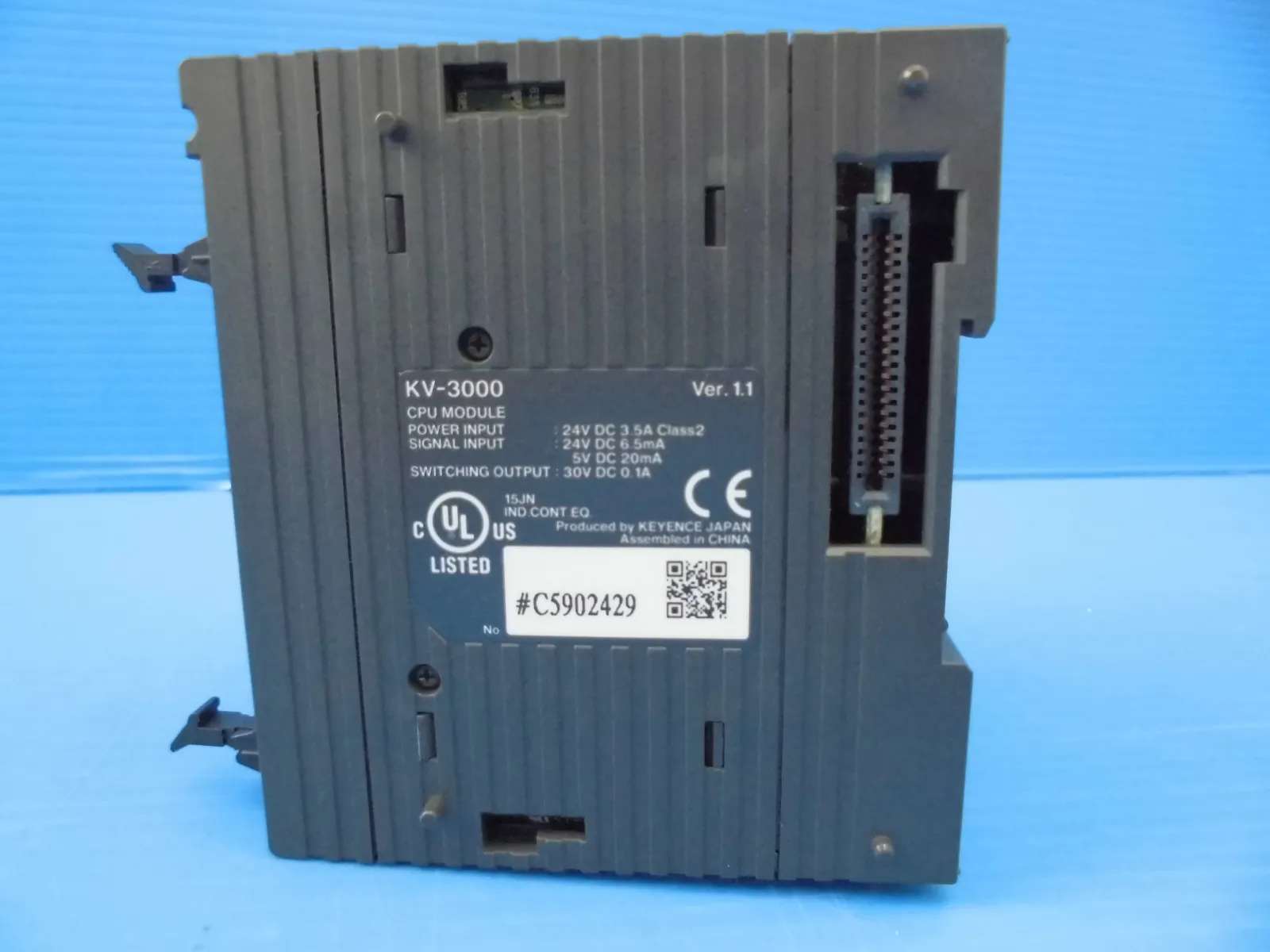 Keyence KV-3000 시퀀서(PLC)(CPU) 상세 이미지 - ASKINDEX 코리아