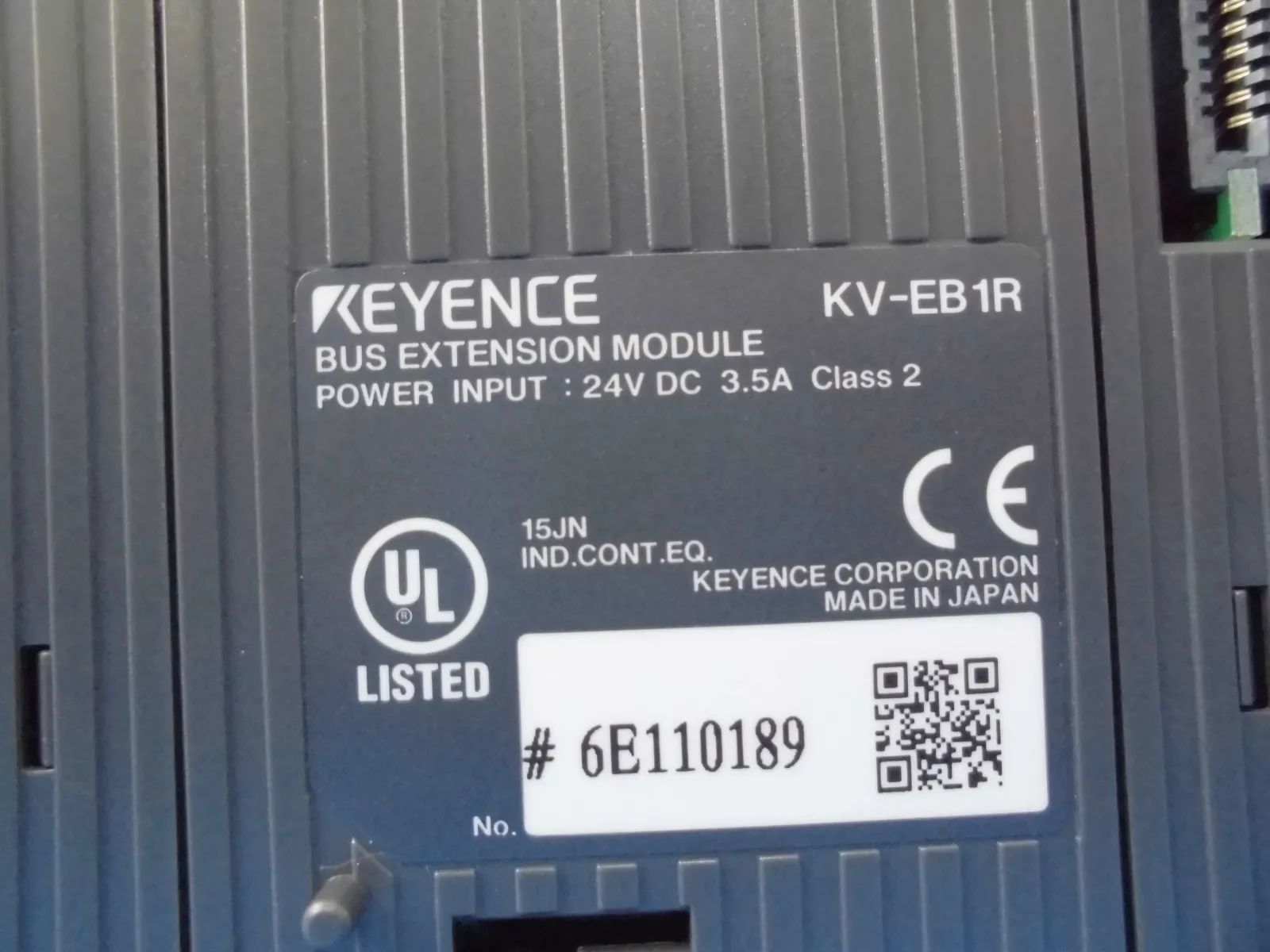 Keyence KV-EB1R 시퀀서(PLC)(CPU) 상세 이미지 - ASKINDEX 코리아