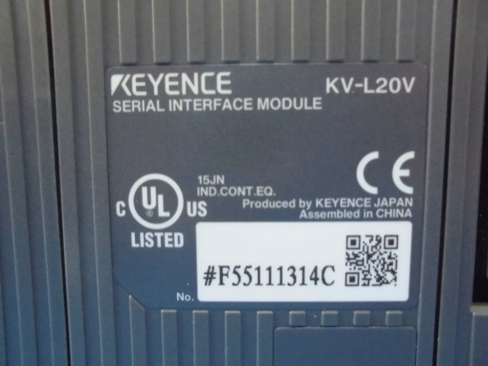 Keyence KV-L20V 시퀀서(PLC)(CPU) 상세 이미지 - ASKINDEX 코리아
