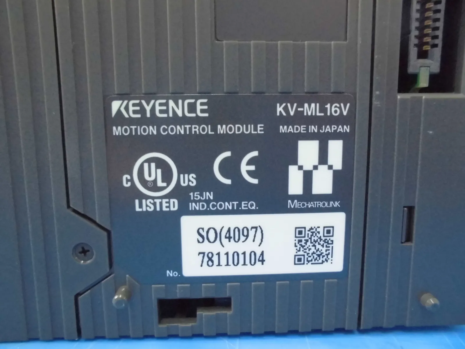 Keyence KV-ML16V 시퀀서(PLC)(CPU) 상세 이미지 - ASKINDEX 코리아