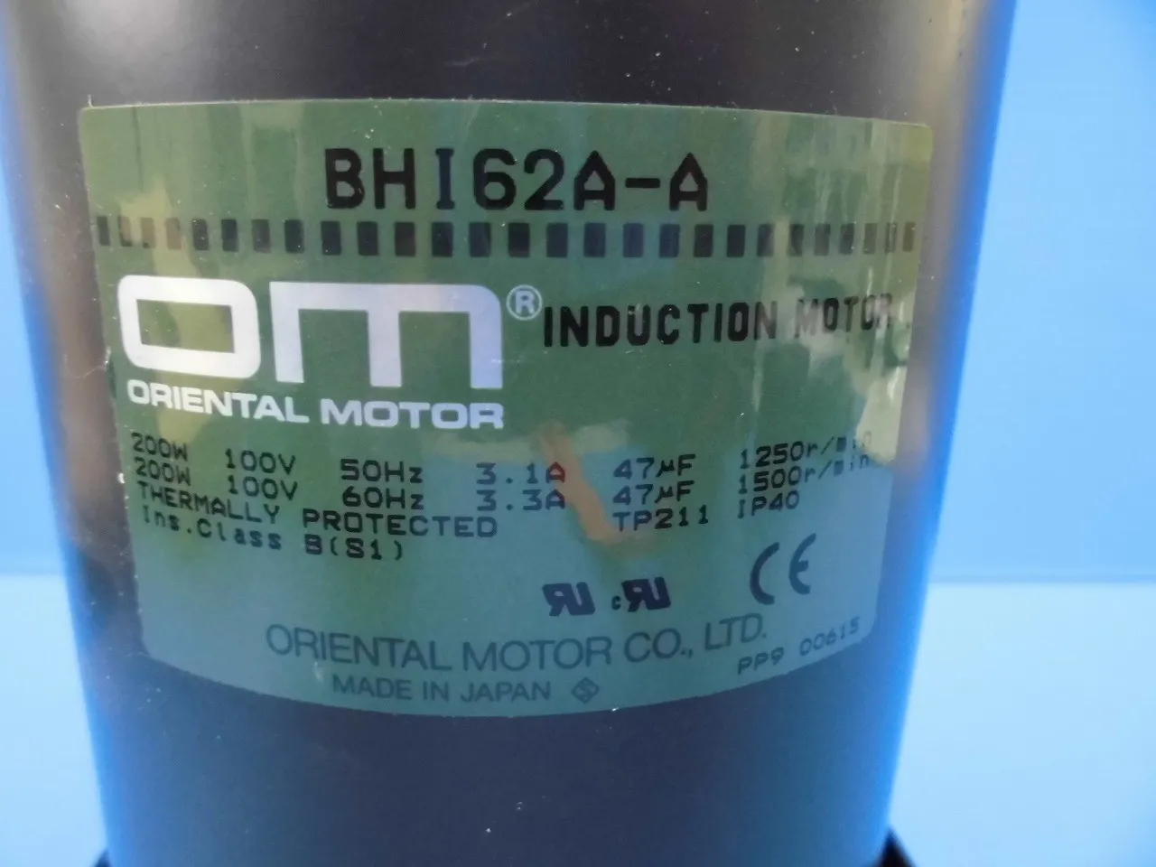 Oriental Motor BHI62A-A Induction motor Detail Image - ASKINDEX Korea