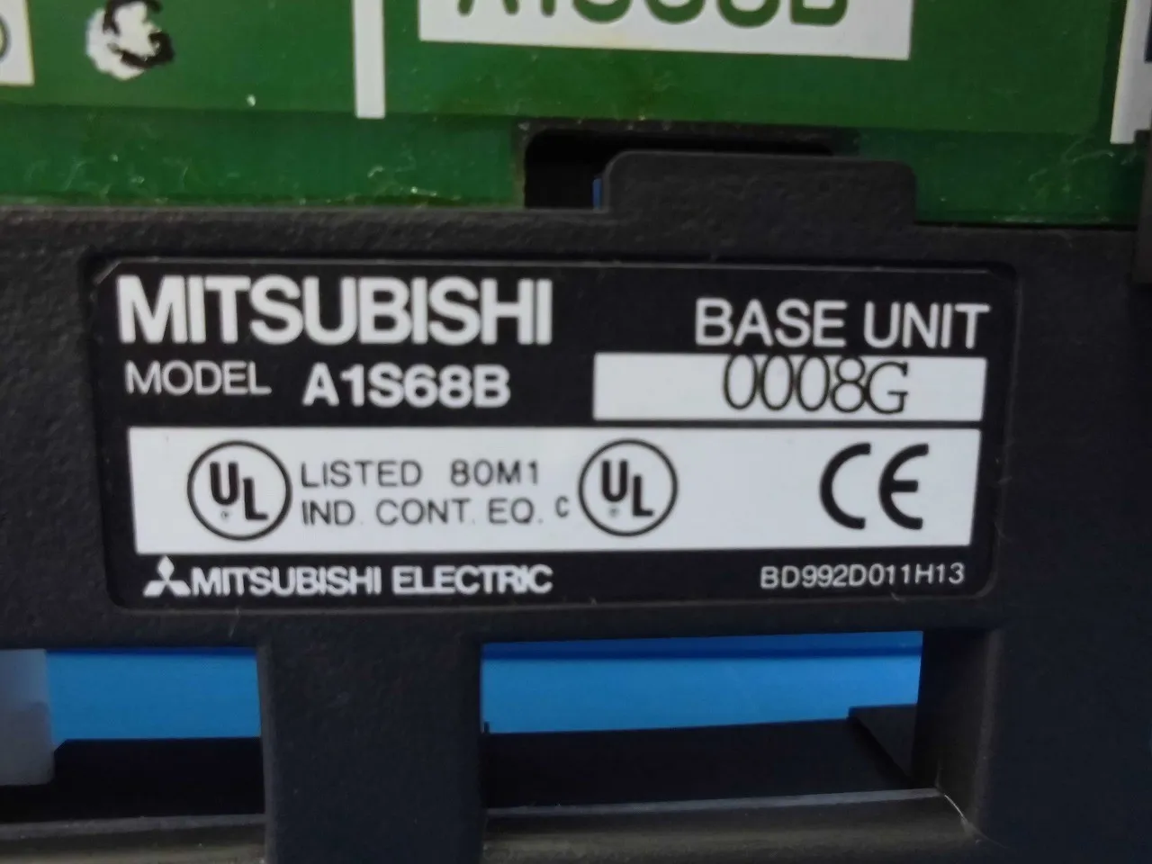 미쓰비시 전기 A1S68B PLC 시퀀서 (베이스 유닛) 상세 이미지 - ASKINDEX 코리아