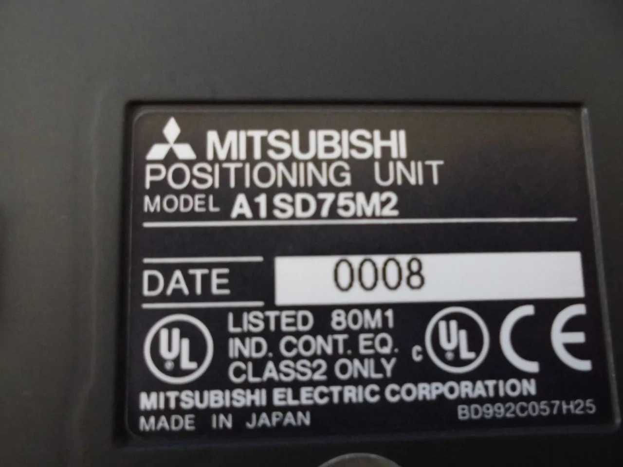 미쓰비시 전기 A1SD75M2 시퀀서(PLC) 상세 이미지 - ASKINDEX 코리아