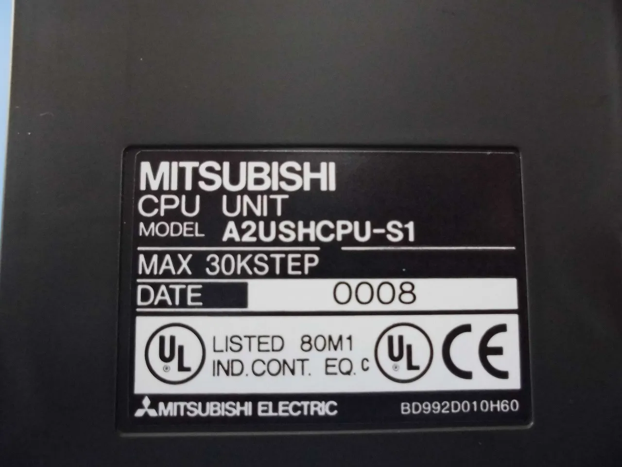 미쓰비시 전기 A2USHCPU-S1 시퀀서(PLC) 상세 이미지 - ASKINDEX 코리아