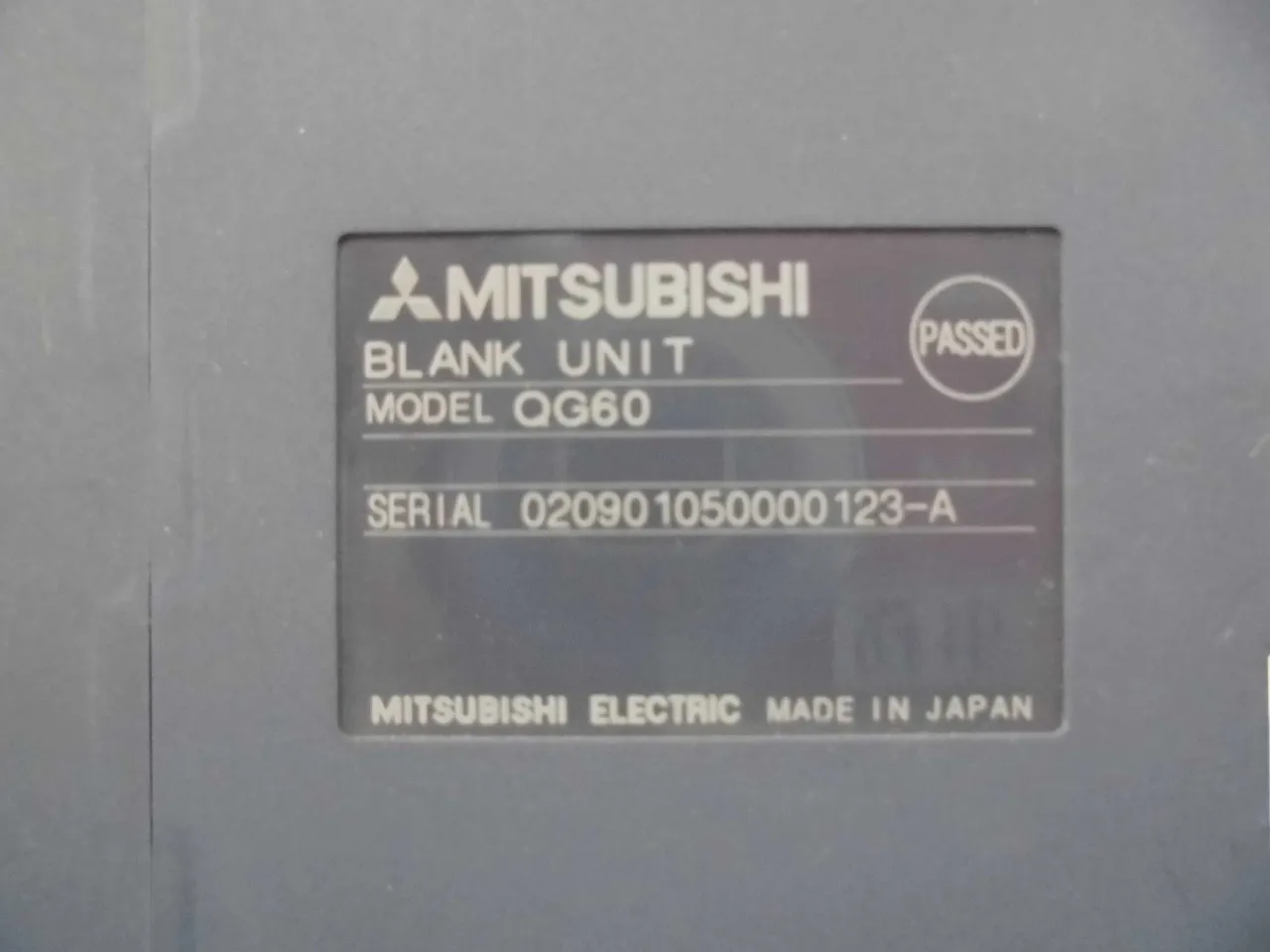 Mitsubishi Electric QG60 Sequencer (PLC) Detail Image - ASKINDEX Korea