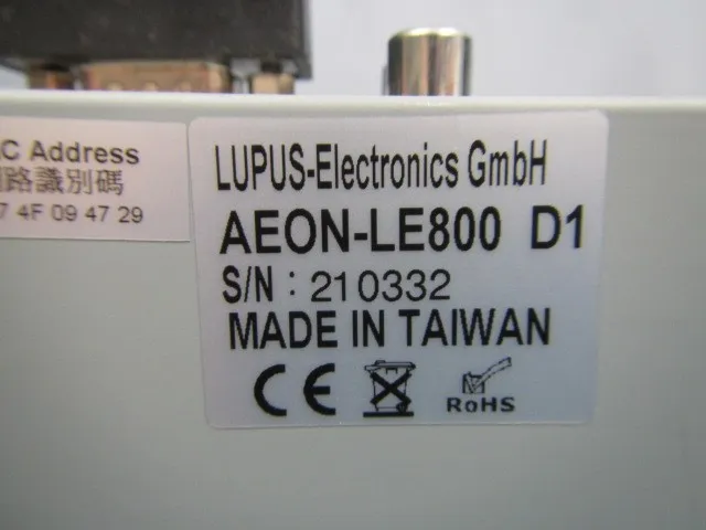 루프스 일렉트로닉스 AEON-LE800 D1 디지털 장기 레코더 상세 이미지 - ASKINDEX 코리아