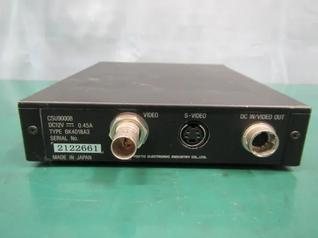 도시바 테리 CSU9000B 분리형 컬러 CCD 카메라 유닛 상세 이미지 - ASKINDEX 코리아