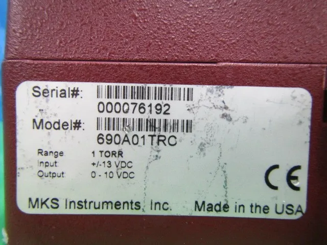MKS 690A01TRC 진공계(버러트론) 상세 이미지 - ASKINDEX 코리아
