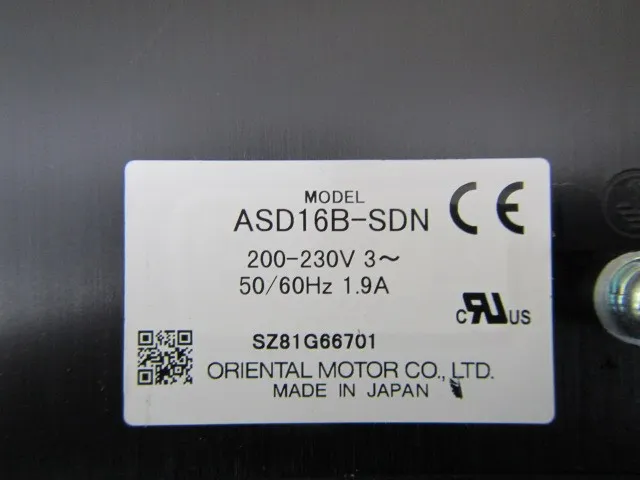 오리엔탈 모터 ASD16B-SDN 모터 드라이버 상세 이미지 - ASKINDEX 코리아