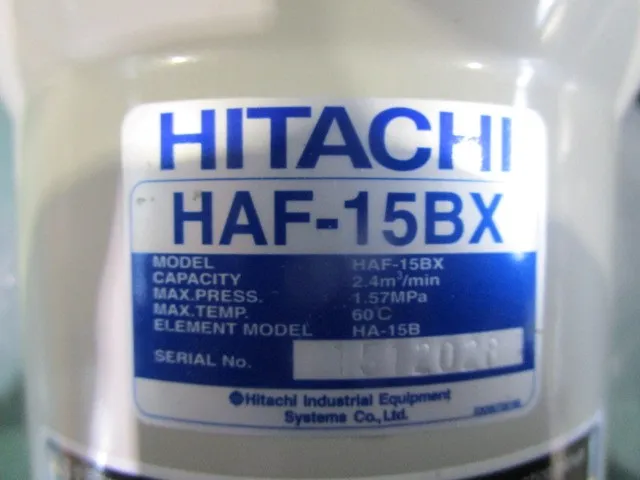 히타치 산기 시스템 HAF-15BX HMF-15BX 에어 필터 상세 이미지 - ASKINDEX 코리아