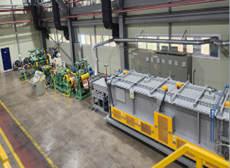 Handuck R-FECO ( Korea ) Continuous Bright Strip to Strip Annealing Furnace BA - Line
