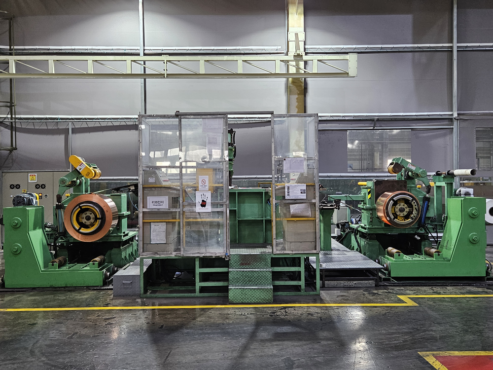 Shinkwang Tech ( Korea ) Welding Connection Method Coil Build-Up Line