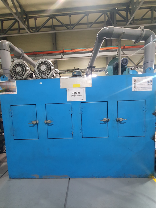 Wuishi ( China ) Continuous Alkali Spray & Brushing Degreasing Line  Detail Image - ASKINDEX Korea