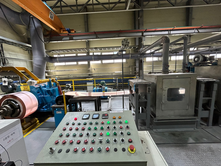 Wuishi ( China ) Continuous Alkali Spray & Brushing Degreasing Line  Detail Image - ASKINDEX Korea