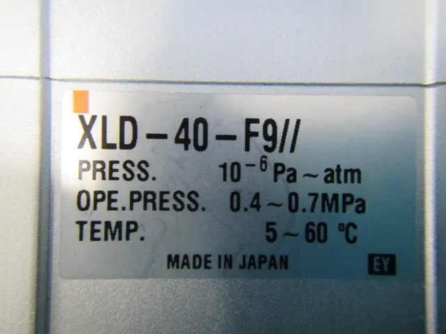 SMC XLD-40-F9// 진공 밸브 상세 이미지 - ASKINDEX 코리아