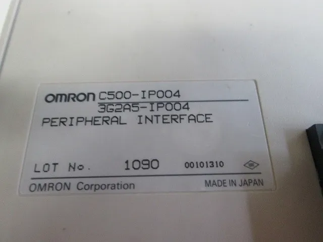 오므론 C500-IP004 시퀀서(PLC) 상세 이미지 - ASKINDEX 코리아