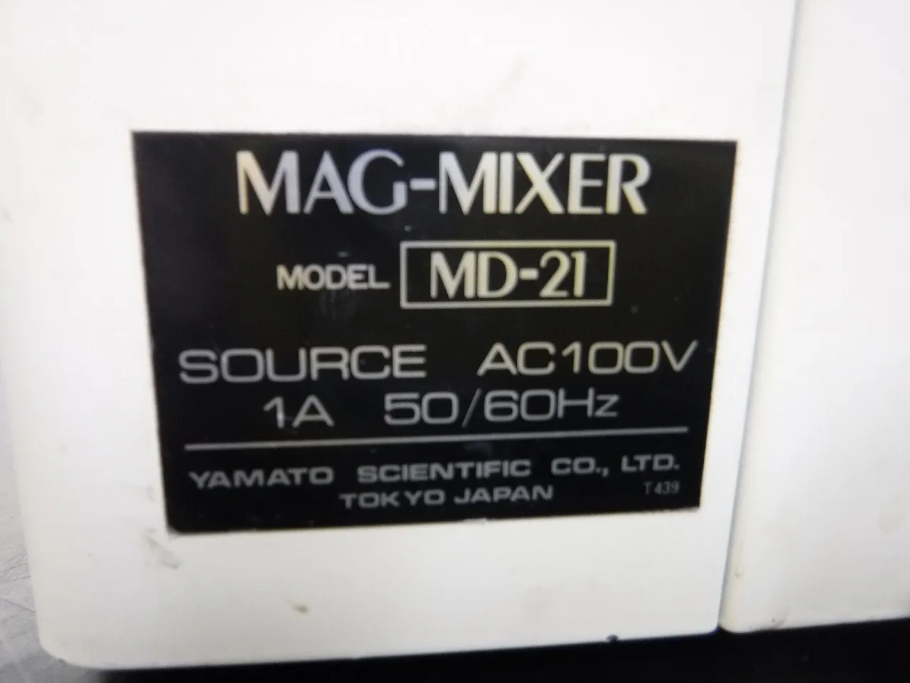Yamato Scientific MD-21 Stirrer Detail Image - ASKINDEX Korea