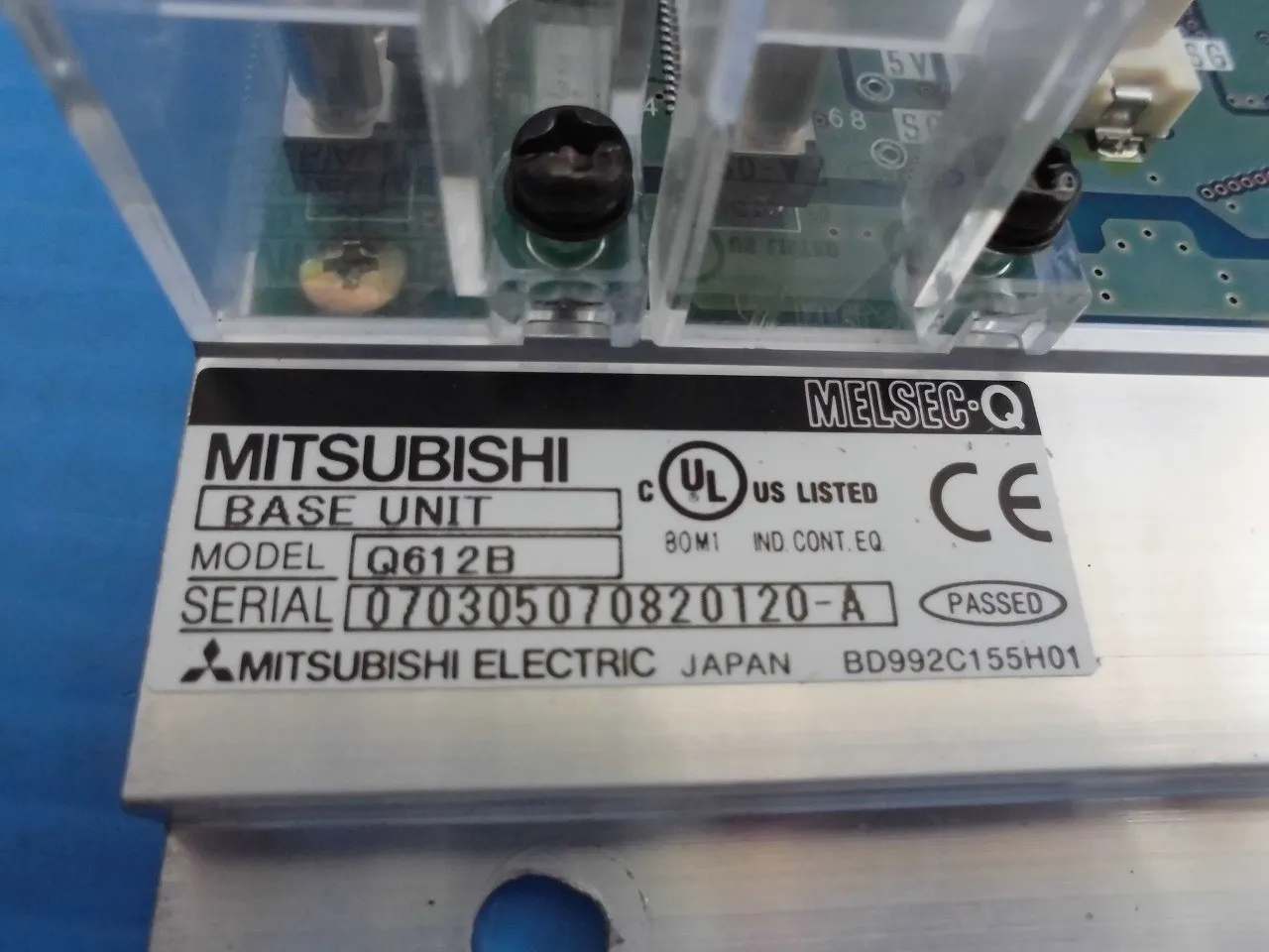 미쓰비시 전기 Q612B PLC 시퀀서 (베이스 유닛) 상세 이미지 - ASKINDEX 코리아
