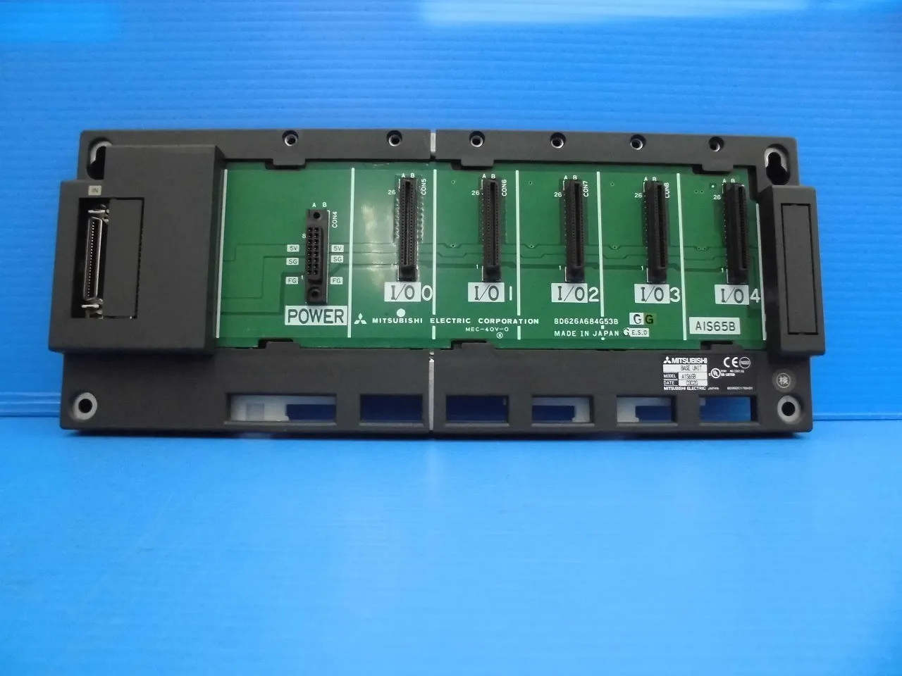 미쓰비시 전기 A1S65B PLC 시퀀서 (베이스 유닛)