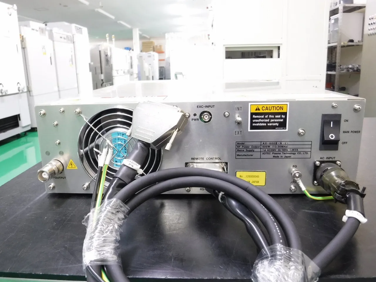 애드텍 AX-600Ⅲ-N-E1 RF 전원 공급 장치 상세 이미지 - ASKINDEX 코리아