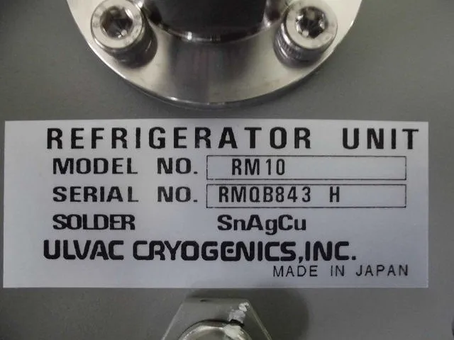 Albuck CRYO-U6H Cry -pump Detail Image - ASKINDEX Korea