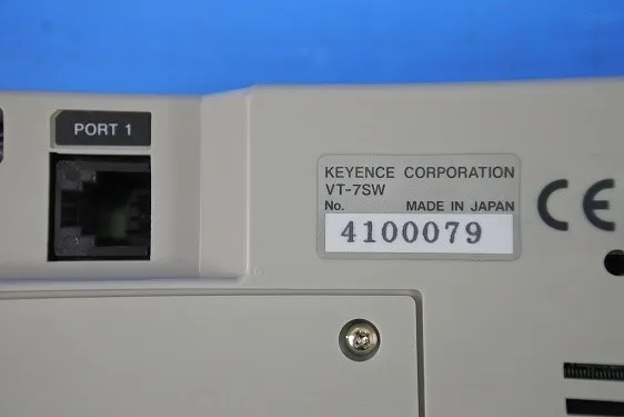 Keyence VT-7SW 터치 패널 상세 이미지 - ASKINDEX 코리아