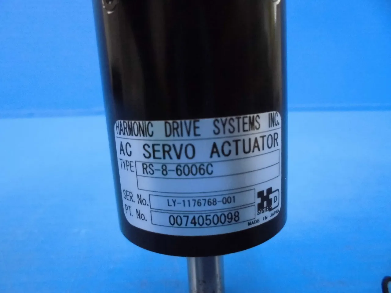Harmonic Drive Systems RS-8-6006C AC servo motor Detail Image - ASKINDEX Korea