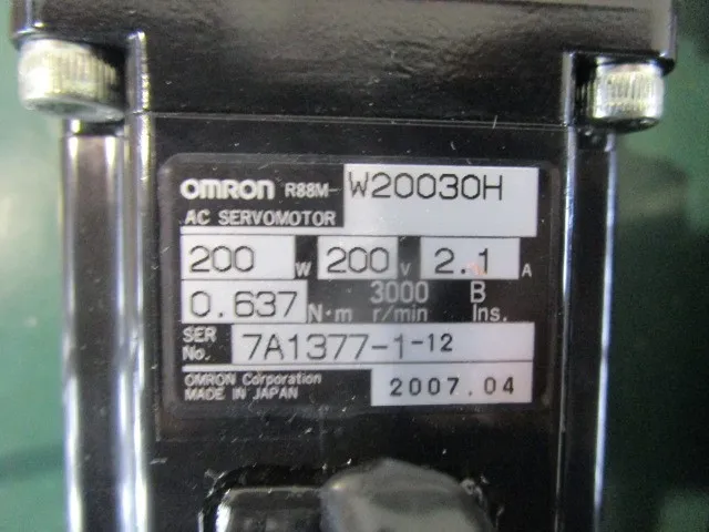 오므론 R88M-W20030H AC 서보 모터 상세 이미지 - ASKINDEX 코리아
