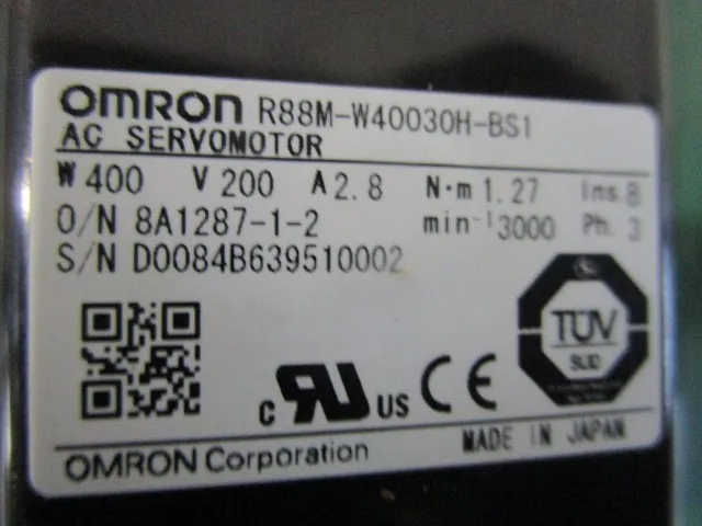 오므론 R88M-W40030H-BS1 AC 서보 모터 상세 이미지 - ASKINDEX 코리아