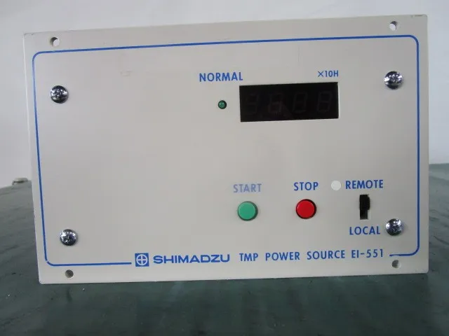Shimadzu Corporation EI-551 Turbomolecular pump controller Detail Image - ASKINDEX Korea