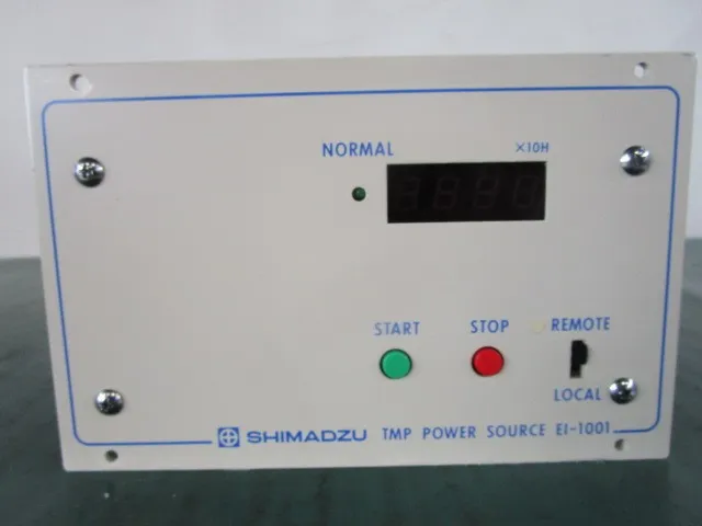 Shimadzu Corporation EI-1001 Turbomolecular pump controller Detail Image - ASKINDEX Korea