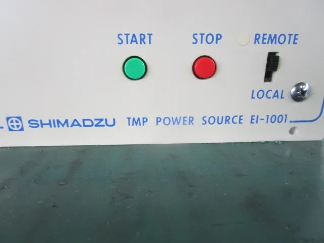 Shimadzu Corporation EI-1001 Turbomolecular pump controller Detail Image - ASKINDEX Korea