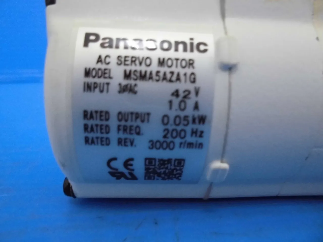파나소닉 MSMA5AZA1G AC 서보 모터 상세 이미지 - ASKINDEX 코리아